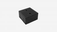 Заглушка прямая Groentec 35x35 мм Черный